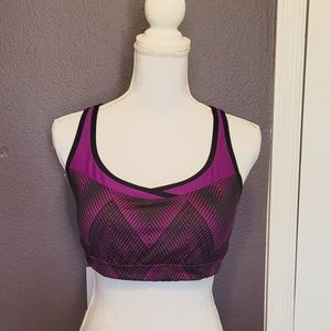 Purple Sports bra